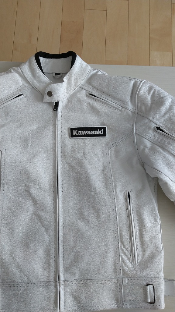 カワサキ KAWASAKI 純正 刺繍ワッペン Kawasakiロゴ : BIKERS