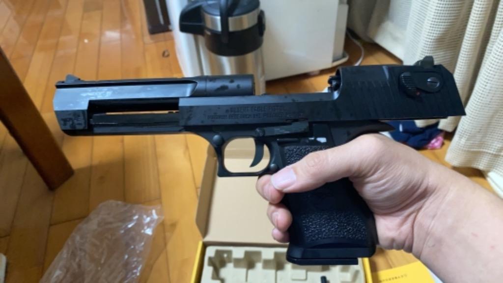 入荷予約】AW/CYBERGUN DESERT EAGLE.50AE ガスブローバック BK