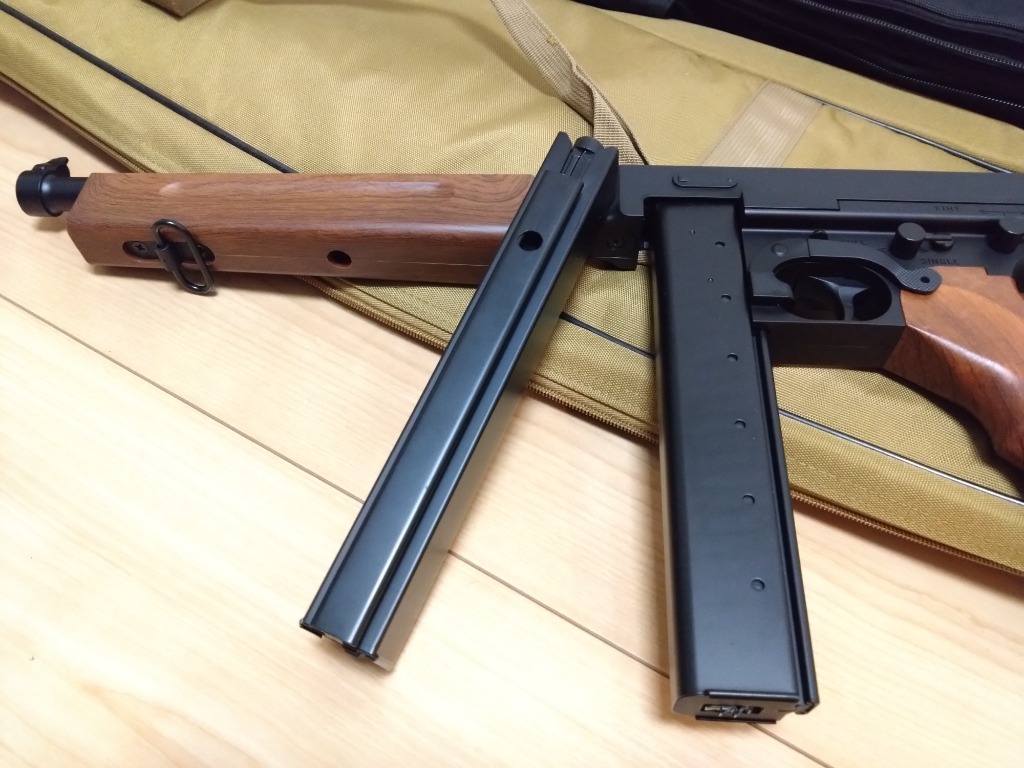 マルイ トンプソン 多弾マガジン×2 楽天市場】[生産終了品]電動トンプソン用 190連スペアマガジン