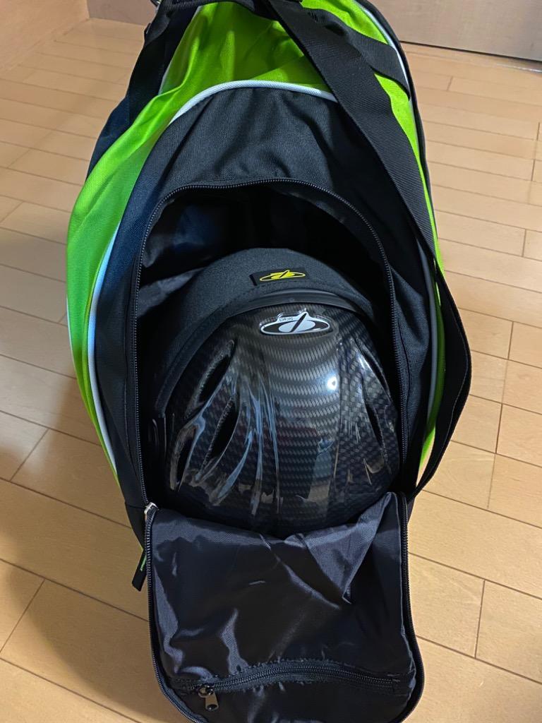 スキーブーツケース Websports オリジナル SAPPORO Black-Green スキー＆ボードブーツ1足+ヘルメット収納可能 53828 : 53828:WebSports - 通販 - Yahoo!ショッピング