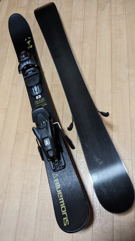 ショートスキー板99cm BLUEMORIS スキーボード 八甲田99R マット 