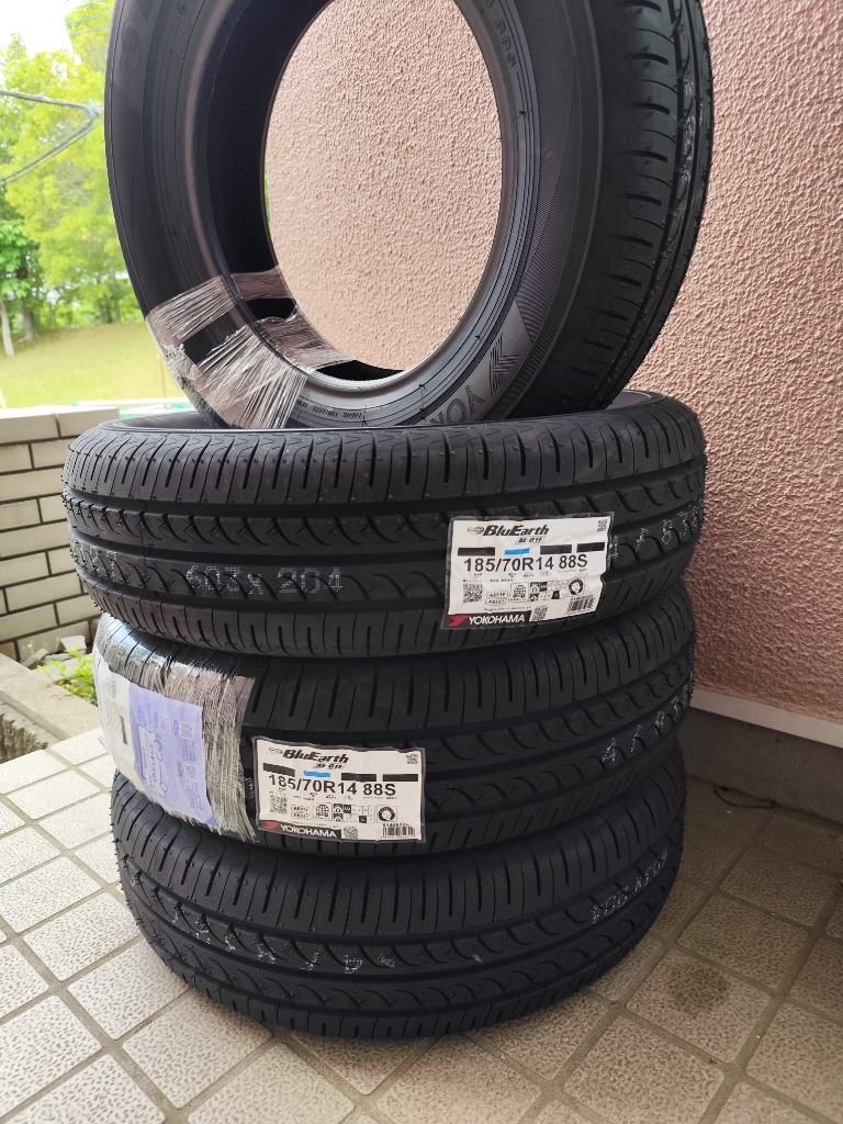 BluEarth サマータイヤ4本 185/70R14 88S ヨコハマ ブルーアース