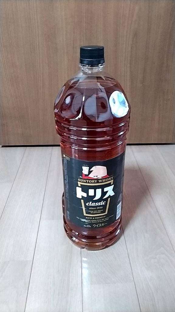 ケース未開封 トリスウイスキー 4L 4本入り 送料無料 ケース4本入 サントリー トリス クラシック 4L ソーダ