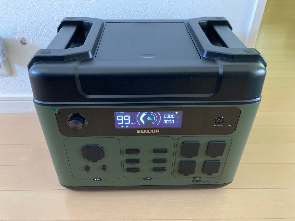 EENOUR P2001 （ポータブル電源 2000Wh/定格2000W 最大16台充
