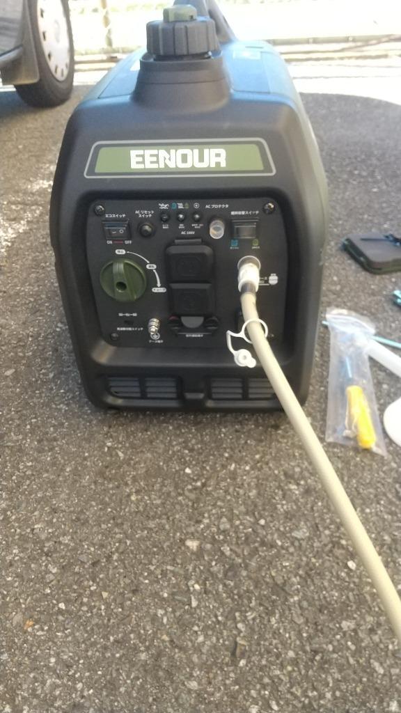 年末大感謝祭】 EENOUR インバーター発電機 DK1800iSDF 1.8kVA/1.6kVA