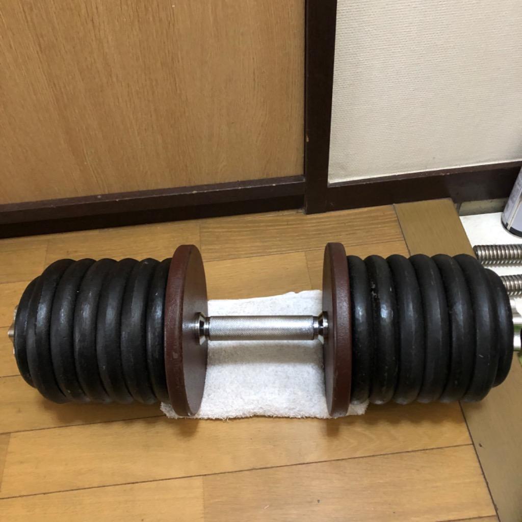 WILD FIT ダンベルセット 30kg アイアン / 筋トレ ベンチプレス