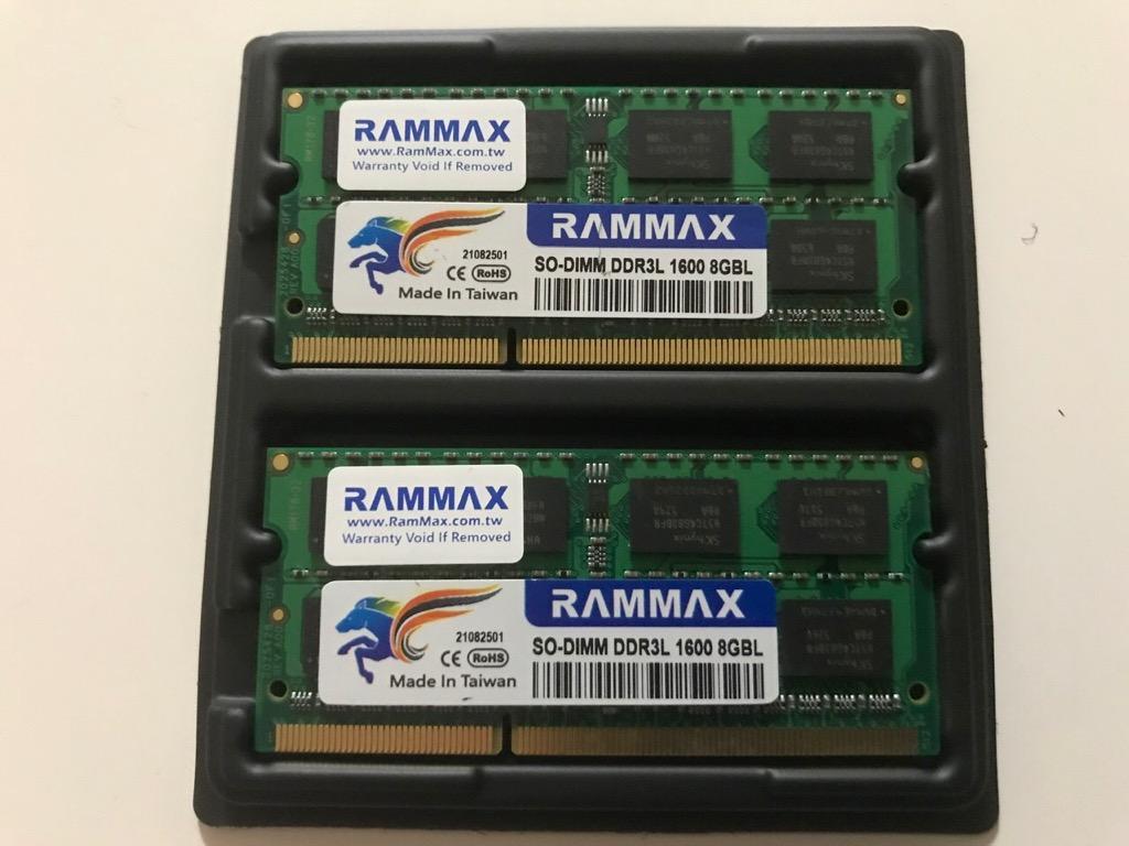 新品SSD512GB 8GBx2 DDR3L のセット PC3L