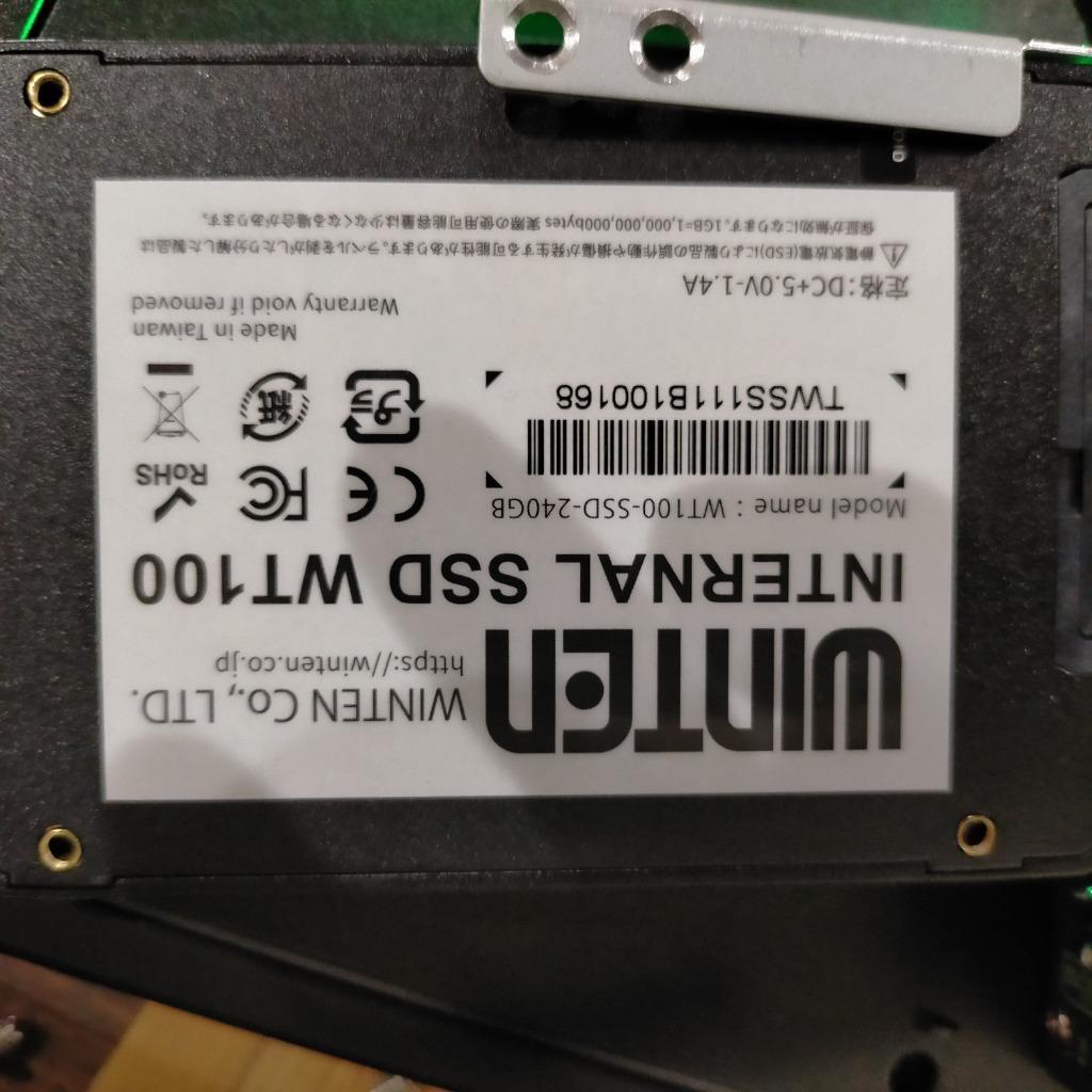 SSD 240GB【5年保証 スペーサー付 送料無料 即日出荷】安心のWintenブランド WT100-SSD-240GB SATA3 6Gbps  3D NANDフラッシュ搭載 内蔵型SSD 240G 240 5585 :5585:WINTEN WINDOOR店 - 通販 -  Yahoo!ショッピング