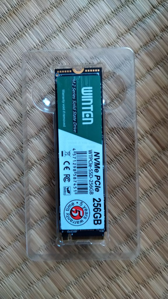 新品未使用 WINTEN WTPCle-SSD-256GB 256GB M.2 楽天市場】WINTEN SSD M.2 256GB【5年保証 送料無料】NVMe PCIe Gen3x4