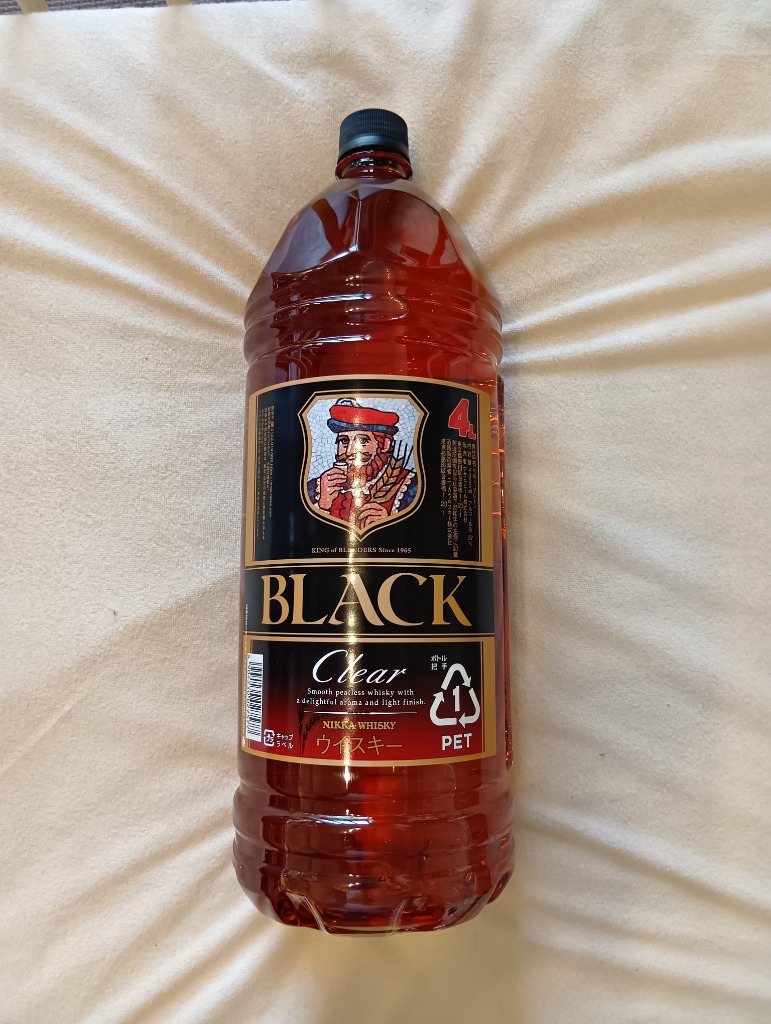 本日限定価格！ニッカウイスキー ブラッククリア 4000ml 2本セット Amazon.co.jp: ブラックニッカ クリア 4000ml ×2本 : 食品・飲料
