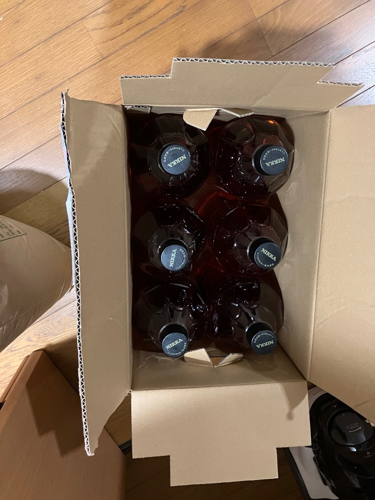 アサヒ 【送料無料 6本セット】ブラックニッカ クリア 2700ml×6