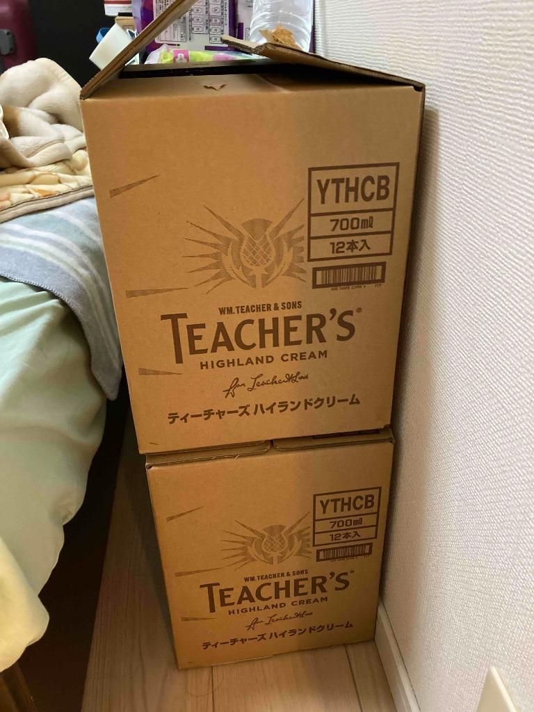 送料無料 12本セット】ティーチャーズ ハイランド クリーム 700ml×12本