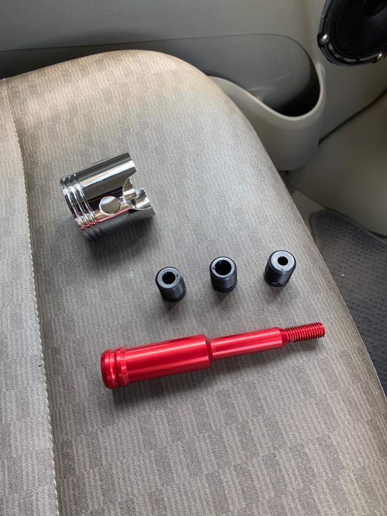 シフトノブ シフトレバー エクステンション 延長 約10CM アルミ製 延長