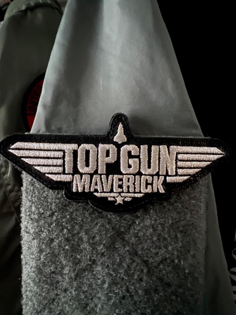 TOPGUN MAVERICK レザー 刺繍 ワッペン 両面 ベルクロ 付き トップガン マーヴェリック パッチ ロゴ パッチ 映画 MOVIE  グッズ アイテム コレクション :tg-pt04:Winglet - 通販 - Yahoo!ショッピング