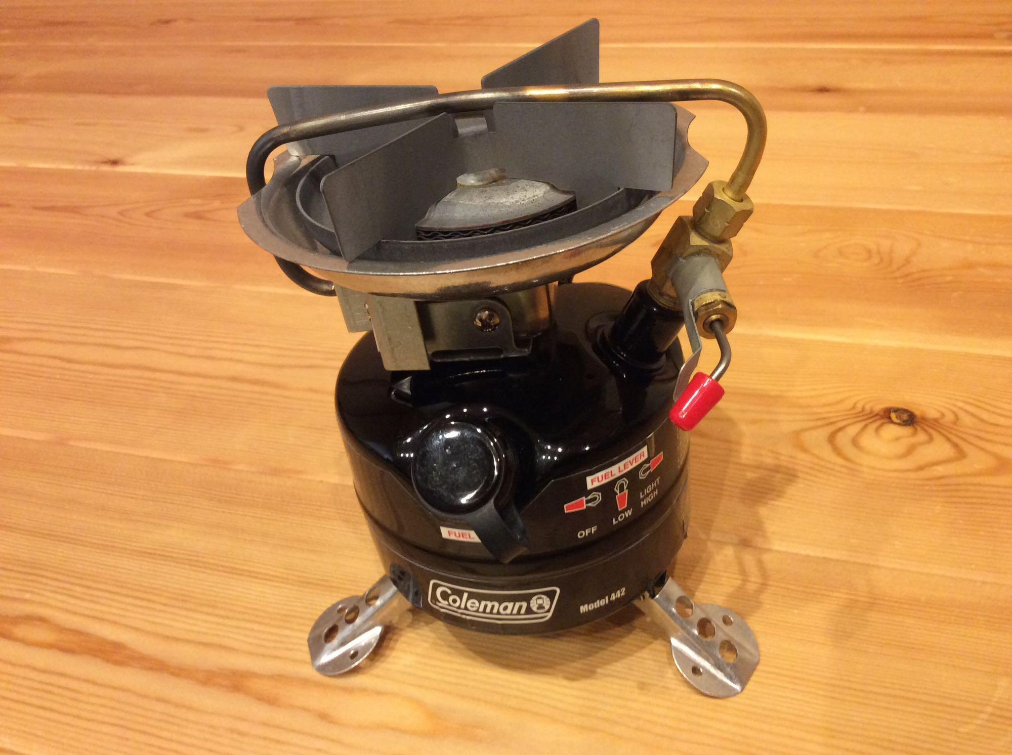 Coleman - コールマン Coleman フェザーストーブ 442-726J シングルバーナー コンパクトなコールマンのフェザーストーブでいざ、ソロキャンへ