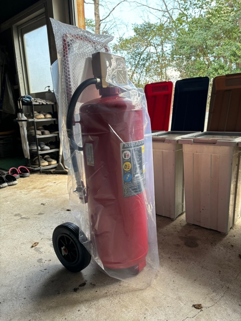MORITA EF50 蓄圧式粉末ABC消火器 ハイパークイーン 新品未使用品 蓄圧式粉末ABC消火器 ハイパークイーン｜蓄圧式粉末ABC消火器