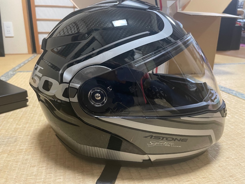 バイク ヘルメット システム カーボン インナーシールド