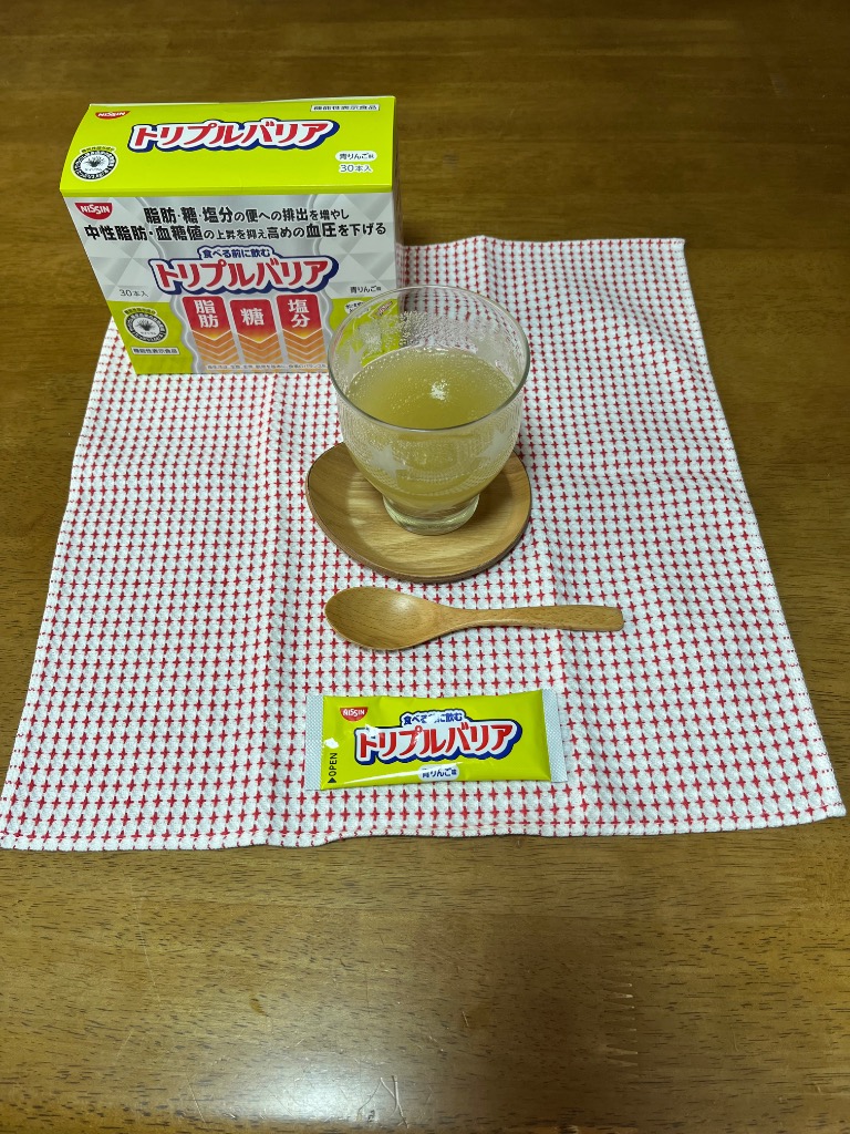 送料無料 日清食品 トリプルバリア 青りんご味 30本入り ×3箱 機能性表示食品 サイリウム 中性脂肪 血糖値 血圧 : 2022020 :  ワールドコンタクト - 通販 - Yahoo!ショッピング