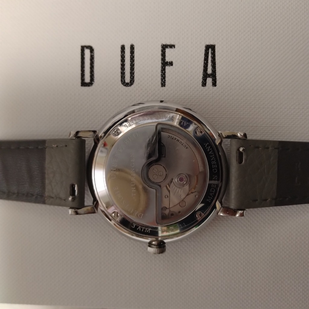 DUFA(ドゥッファ) / クォーツ腕時計/アナログ/--/BLK/SLV/DF