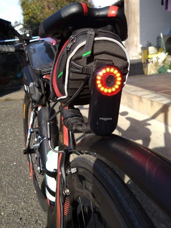 即納】マージーン L508 レーダーテールライト USB充電