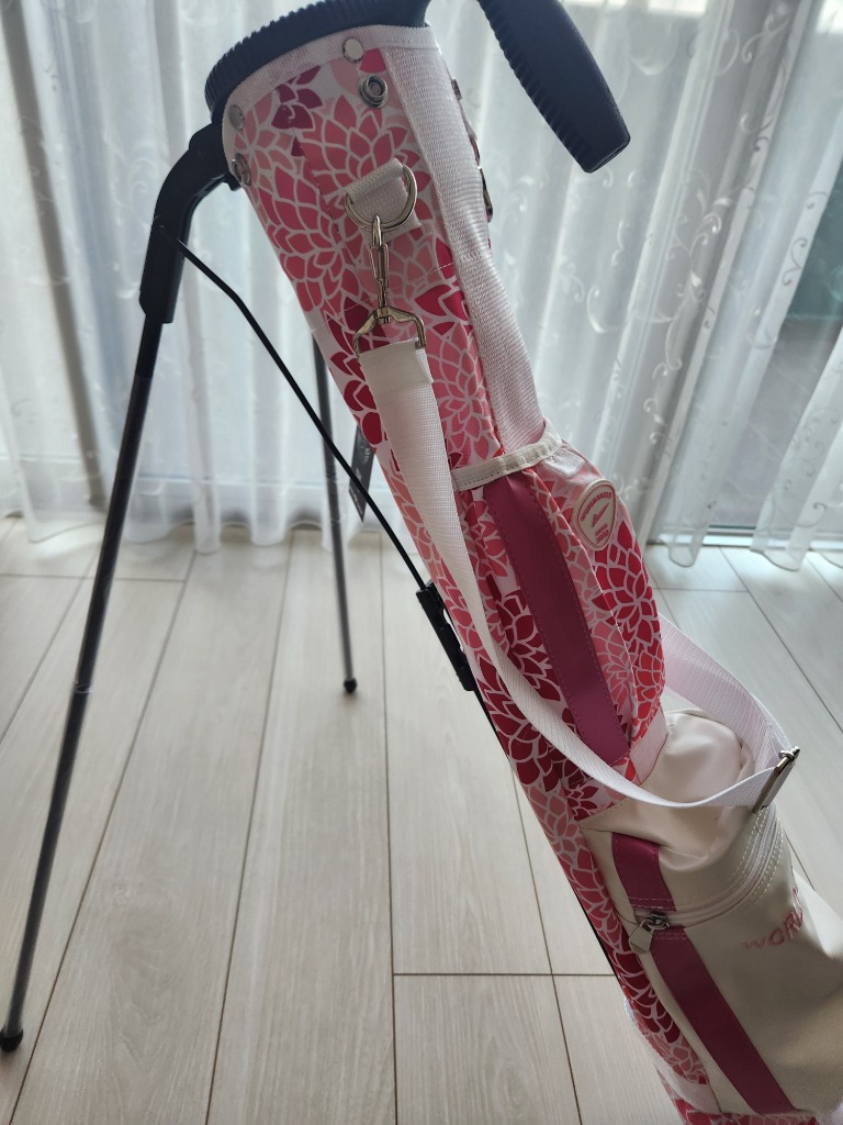 最大47%★2/15限定 アダバット クラブケース adabat セルフバッグ GOLF ゴルフ セルフスタンドクラブケース 自立 2分割 47インチ  メンズ レディース AB426S