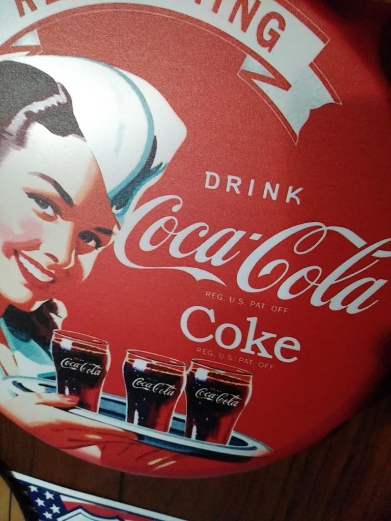 王冠 ブリキ看板 蓋 コカ コーラ Coca Cola アメリカン雑貨 ヴィンテージ アメリカンレトロ 雑貨 35cm Bz 46 Worldnetヤフーショッピング店 通販 Yahoo ショッピング