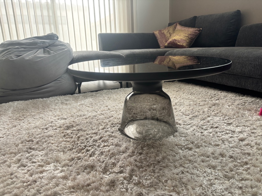 センターテーブル 北欧 おしゃれ BELL COFFEE TABLE ガラス テーブル