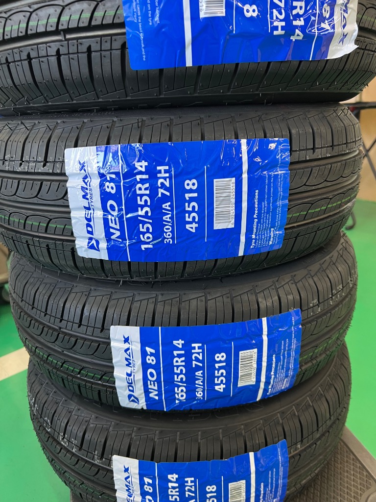 DELMAX 2025年製 165/55R14 72H DELMAX デルマックス NEO81 サマー