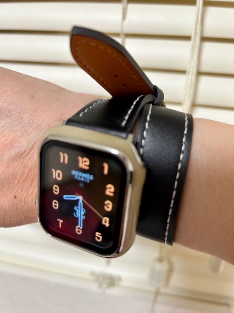 牛革レザーバンド☺︎ オレンジ Apple Watch 全機種◎