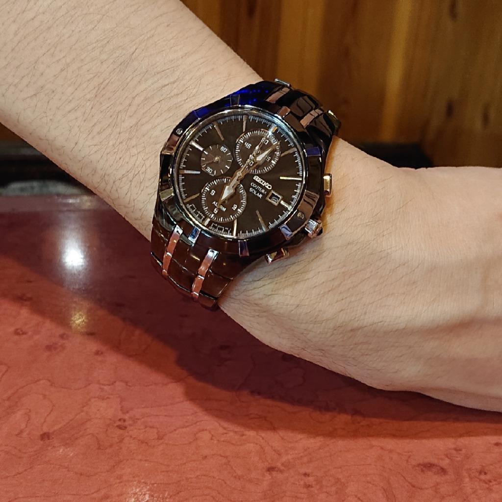 SEIKO セイコー　ソーラー　腕時計　クロノ SEIKO SELECTION セイコーセレクション ソーラークロノグラフ