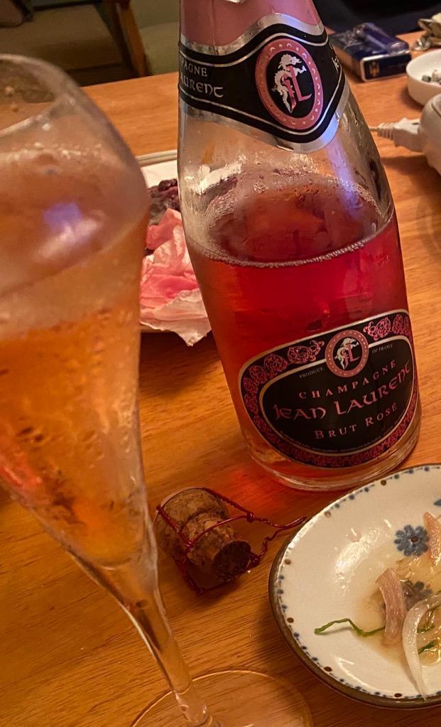 シャンパン・スパークリングワイン ブリュット・ロゼ ジャン