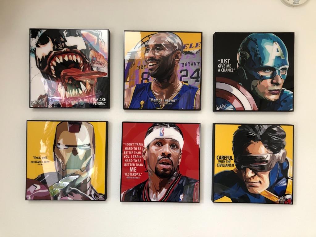 【ひろ・新品 No 39】ポップアートパネル アイアンマン アベンジャーズ 新品 No 39】 ポップアートパネル アイアンマン アベンジャーズ