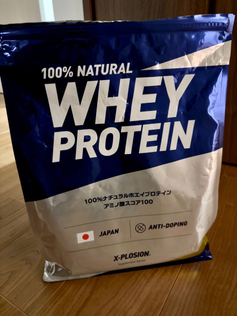 エクスプロージョン WPC 3kg バナナ味 100%ホエイプロテイン 大容量 