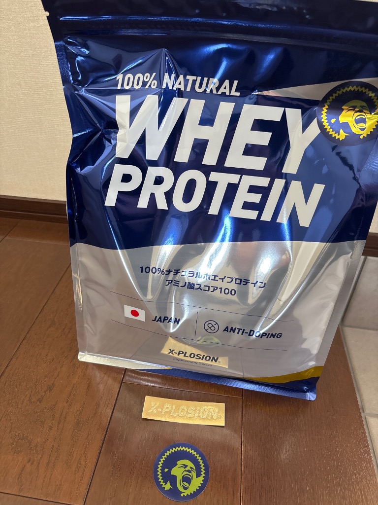 エクスプロージョン WPC 3kg モンブラン味 100%ホエイプロテイン