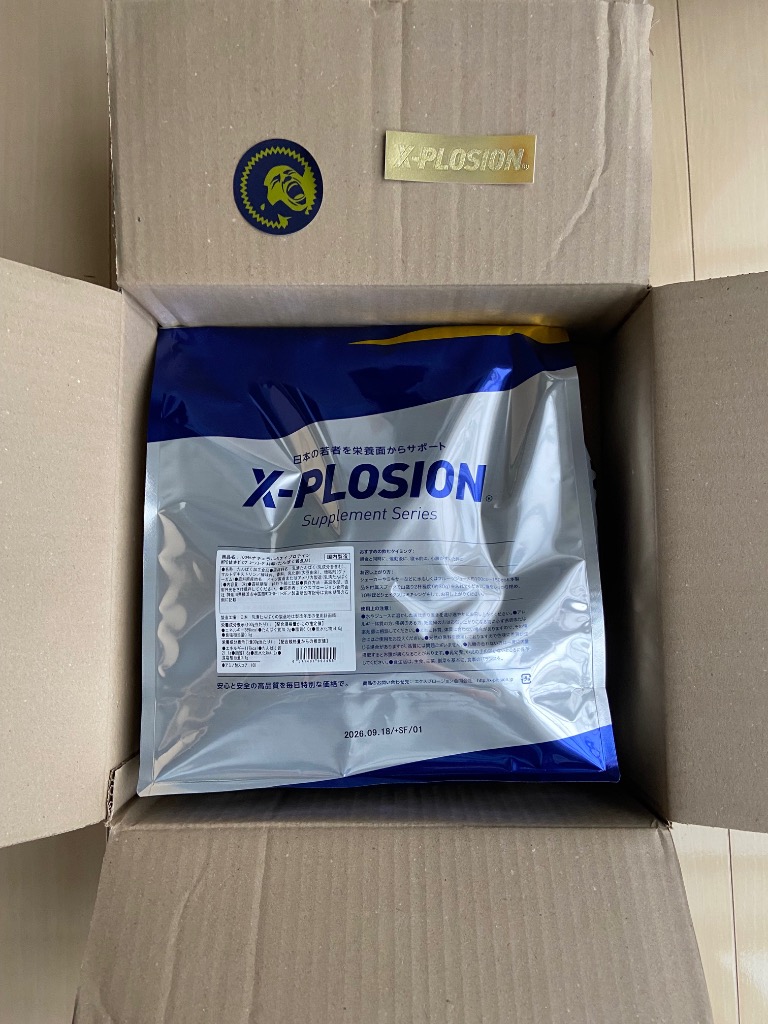 エクスプロージョン WPC 3kg 甘さゼロプレーンヨーグルト味 100