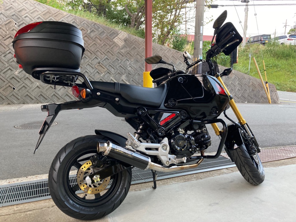 ENDURANCE（エンデュランス）GROM グロム JC92 リアキャリア バイク : el80026pa1 : エンデュランスYahoo!店 -  通販 - Yahoo!ショッピング