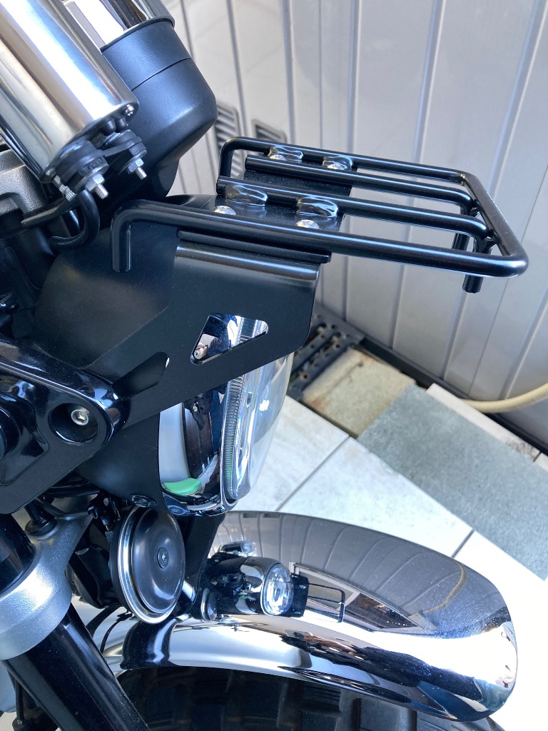 ダックス125用　エンデュランスのフロントキャリア、センターキャリアのセット ダックス125 DAX125 JB04 モンキー125 MONKEY125 JB03 JB02