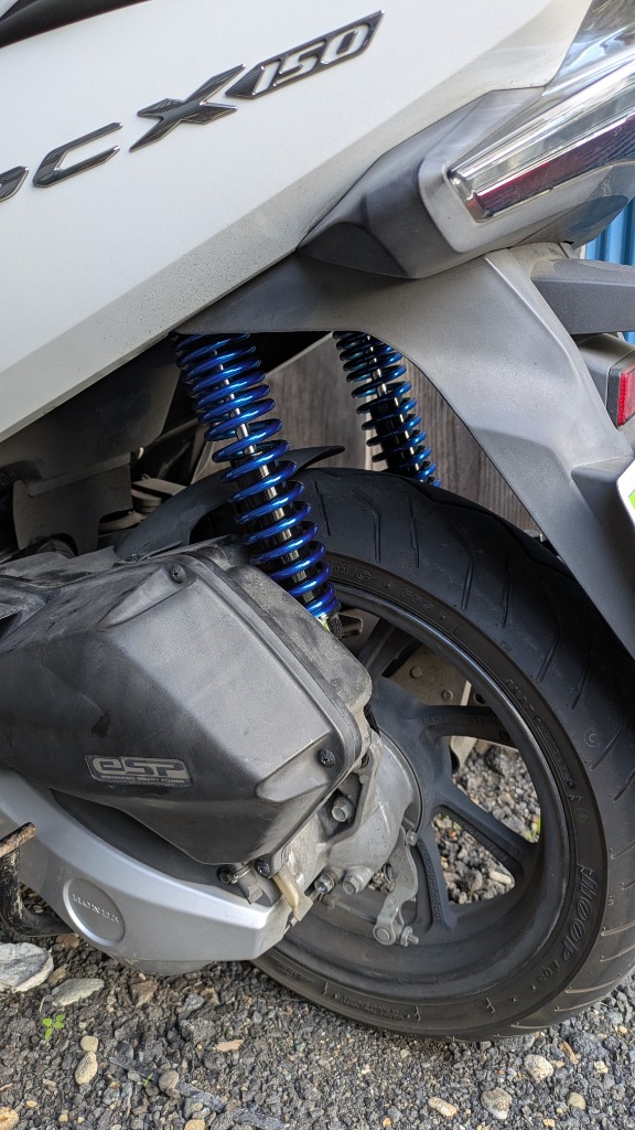 PCX JF81 エンデュランス　サスペンション PCX JK05 JF81 PCX150 KF30 PCX160 KF47 リア サスペンション 黒
