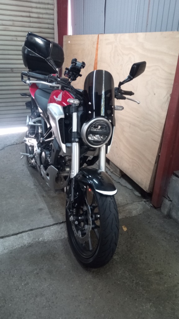 キタコ エアロバイザー CB250R(MC52)、CB125R(JC79) CB125R(JC79/JC91)/CB250R(MC52) CUSTOMIZE PARTS｜株式会社キタコ