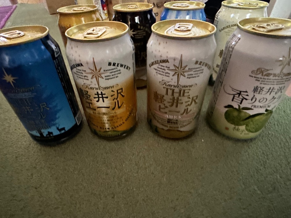 ふるさと納税 長野県 佐久市 THE軽井沢ビール　10種20缶　飲み比べ　ギフトセット 2カ月定期便　クラフトビール 地ビール THE軽井沢ビール 8種8缶 飲み比べ セット  軽井沢ブルワリー THE