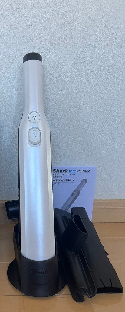 SHARK 充電式ハンディクリーナー EVOPOWER (エヴォパワー) WV250J-WH : 0622356241762 : コジマYahoo!店  - 通販 - Yahoo!ショッピング