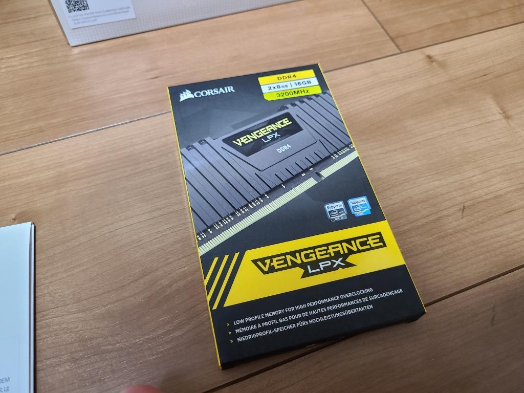 コルセア CORSAIR 増設メモリ VENGEANCE LPX [DIMM DDR4 /8GB /2枚