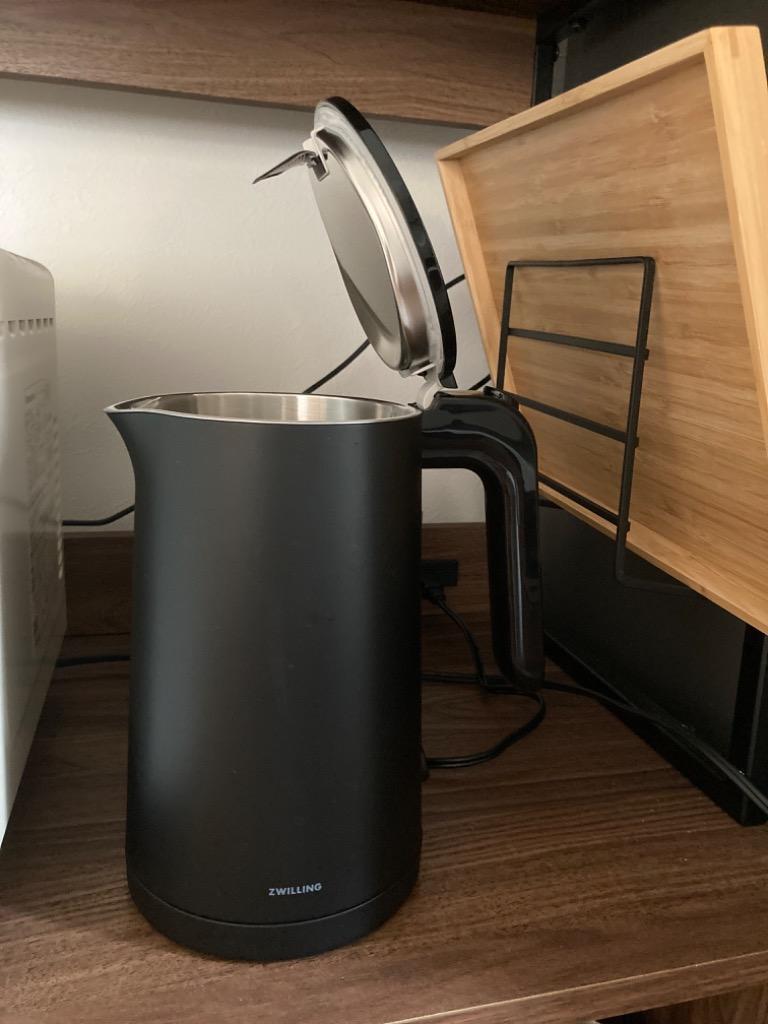 ゴ*！様 brunt ナウワン　オールプレー　ケトル　ＢＫ　ブラック ドリテック ステンレス 電気ケトル 0.8L 1100W ケララ シルバー
