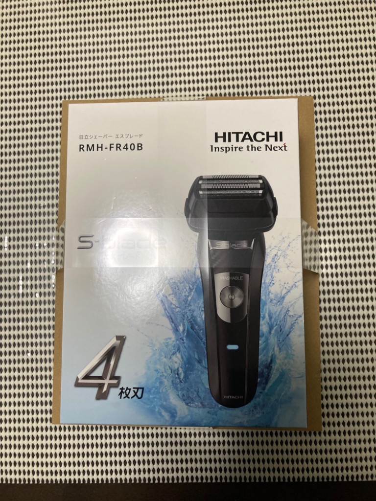 日立 HITACHI メンズシェーバー 4枚刃 RMH-FR40B-Bのレビュー・口コミ 