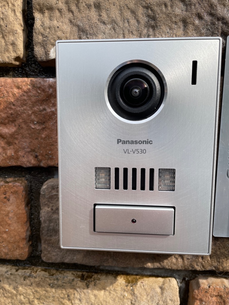 Panasonic カラーカメラ玄関子機 VL-V530L-S インターホン