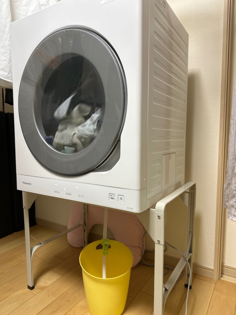 衣類乾燥機 6kg パナソニック NH-D605-W ホワイト PANASONIC 洗濯物 乾燥 左開き４段階運転 大物乾燥 静電気タッチパネル  衣類乾燥機