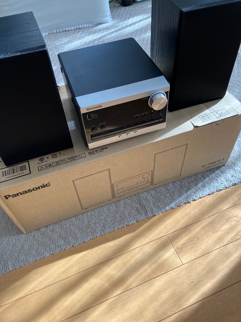 Panasonic ミニコンポ ホワイト ブラック Panasonic パナソニック Panasonic 一体型ミニコンポ ホワイト