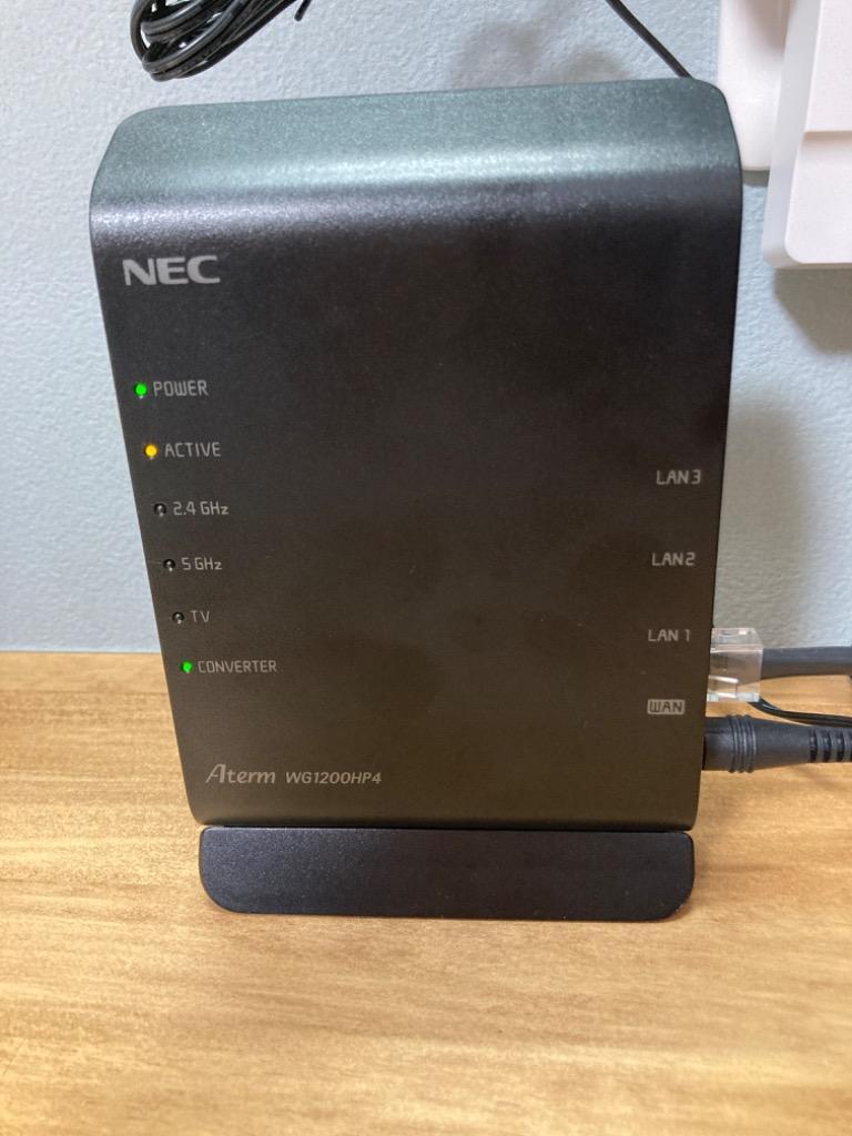 NEC 無線LANルーター(Wi-Fiルーター) ac/n/a/g/b 目安：〜4LDK/3階建 