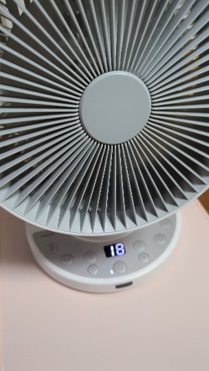 山善 15cm DCサーキュレーター YKAR-ZX151 ホワイト