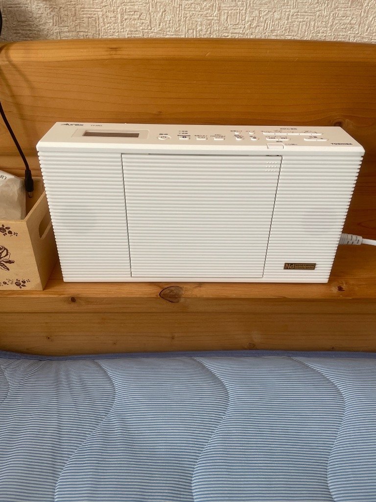東芝 TOSHIBA CDラジオ Aurexシリーズ ホワイト ［ワイドFM対応